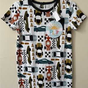Little Sleepies Fast Lane Pocket Romper